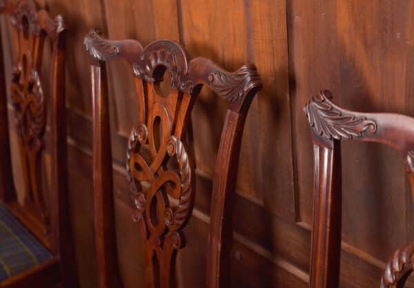 Set Of 8 Chippendale Style Dining Room Chair SAI2441 - Image 22