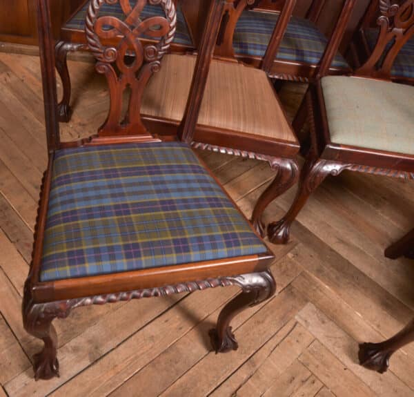 Set Of 8 Chippendale Style Dining Room Chair SAI2441 - Image 19