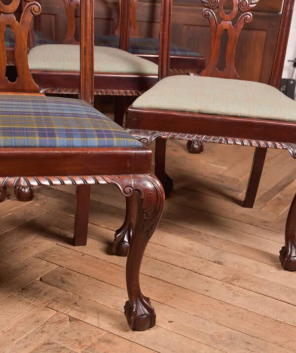 Set Of 8 Chippendale Style Dining Room Chair SAI2441 - Image 10