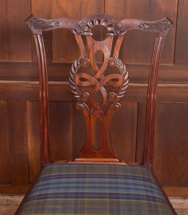 Set Of 8 Chippendale Style Dining Room Chair SAI2441 - Image 2