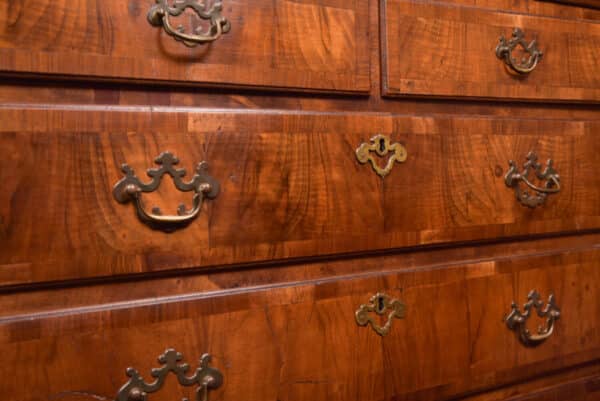 Walnut Chest On Chest/ Tallboy SAI2447 - Image 2
