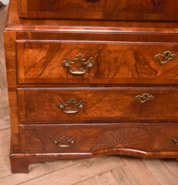 Walnut Chest On Chest/ Tallboy SAI2447 Antique Draws 5