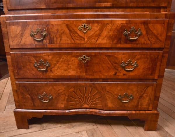 Walnut Chest On Chest/ Tallboy SAI2447 - Image 10