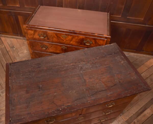 Walnut Chest On Chest/ Tallboy SAI2447 - Image 28