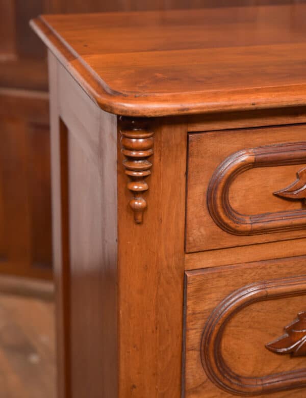 Victorian Walnut French Chest Of Drawers SAI2451 Antique Draws 15