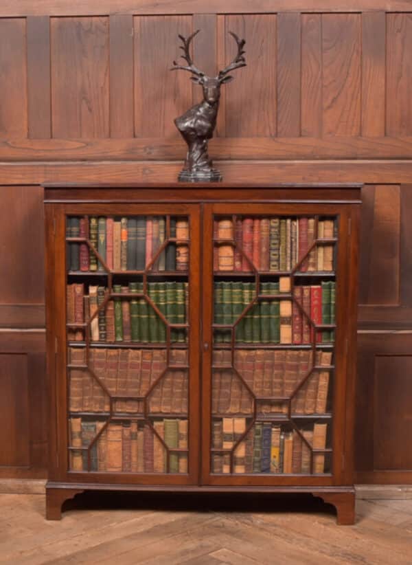 Edwardian Mahogany Bookcase SAI2443 Antique Bookcases 3
