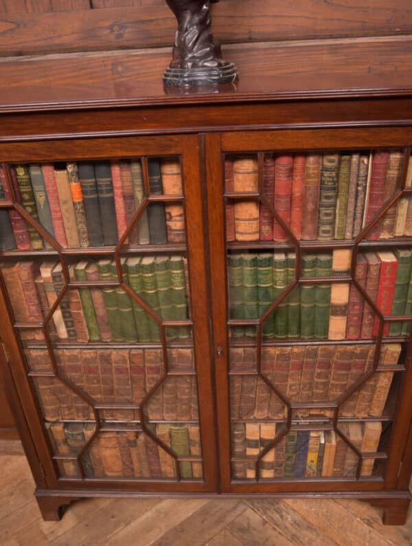 Edwardian Mahogany Bookcase SAI2443 Antique Bookcases 6