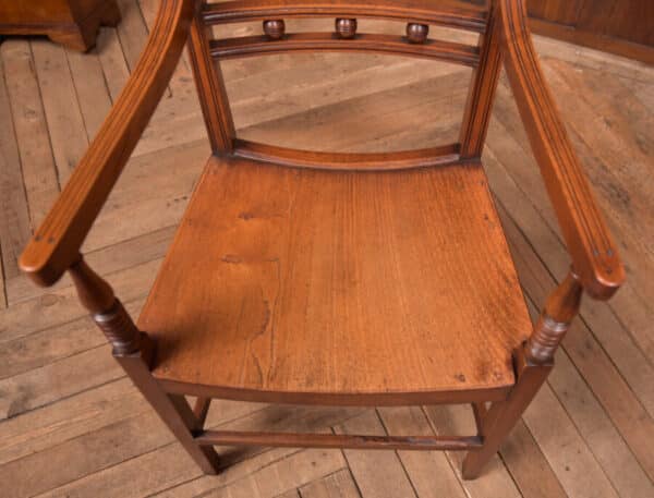 Arts And Crafts Walnut Chair SAI2438 Antique Chairs 4