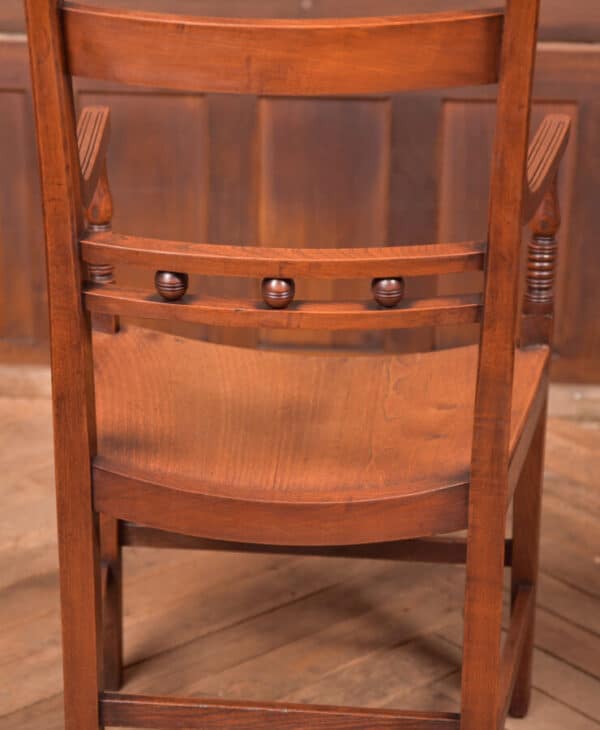 Arts And Crafts Walnut Chair SAI2438 Antique Chairs 8
