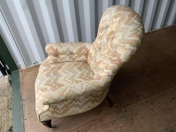 Armchair Victorian Gentleman’s Antique Chairs 4