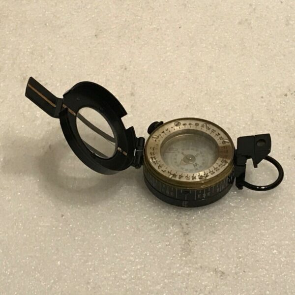 2ww British army compass and leather case - Image 3