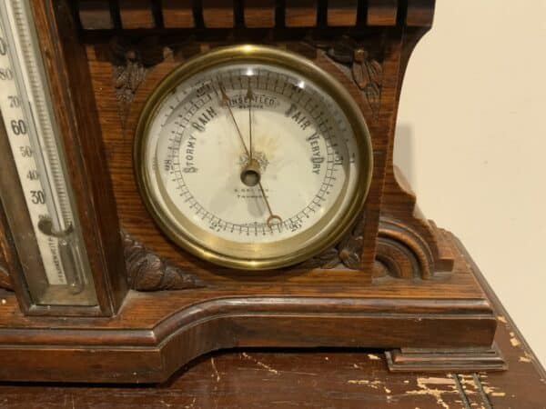 Weather Station & Clock in Oak case Miscellaneous 5