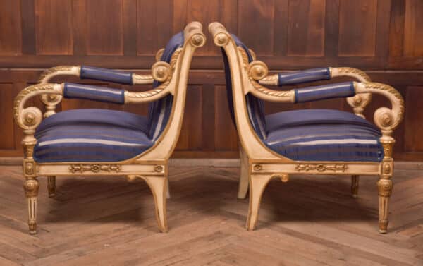 Pair Of Empire Style Armchairs SAI2465 - Image 17