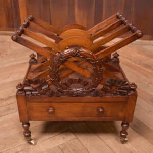 Victorian Walnut Canterbury SAI2457 Antique Furniture