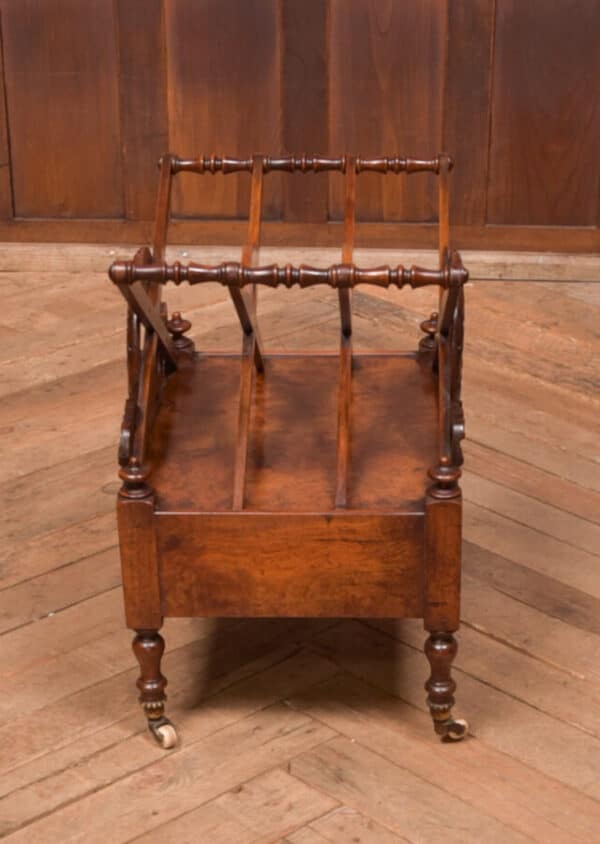 Victorian Walnut Canterbury SAI2457 Antique Furniture 6