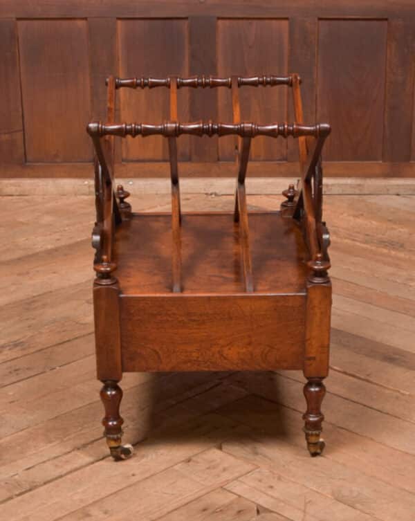 Victorian Walnut Canterbury SAI2457 Antique Furniture 4