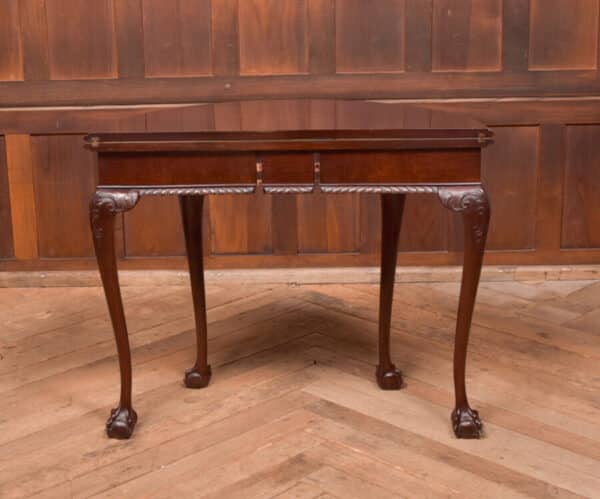 Edwardian Demi Lune Fold Over Table SAI2459 - Image 11