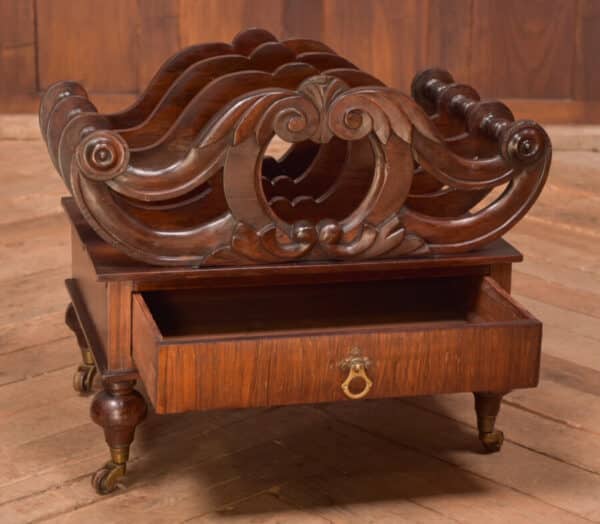 Victorian Rosewood Canterbury SAI2467 Antique Furniture 10