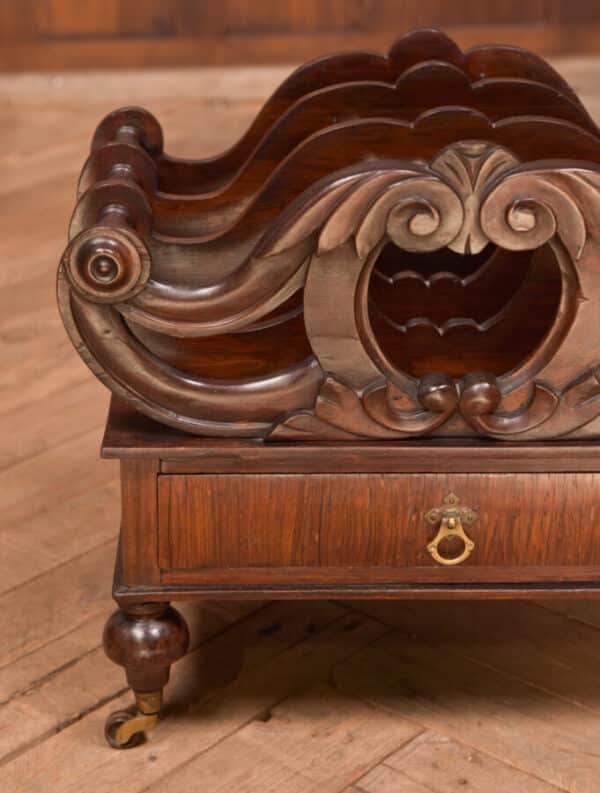 Victorian Rosewood Canterbury SAI2467 Antique Furniture 4