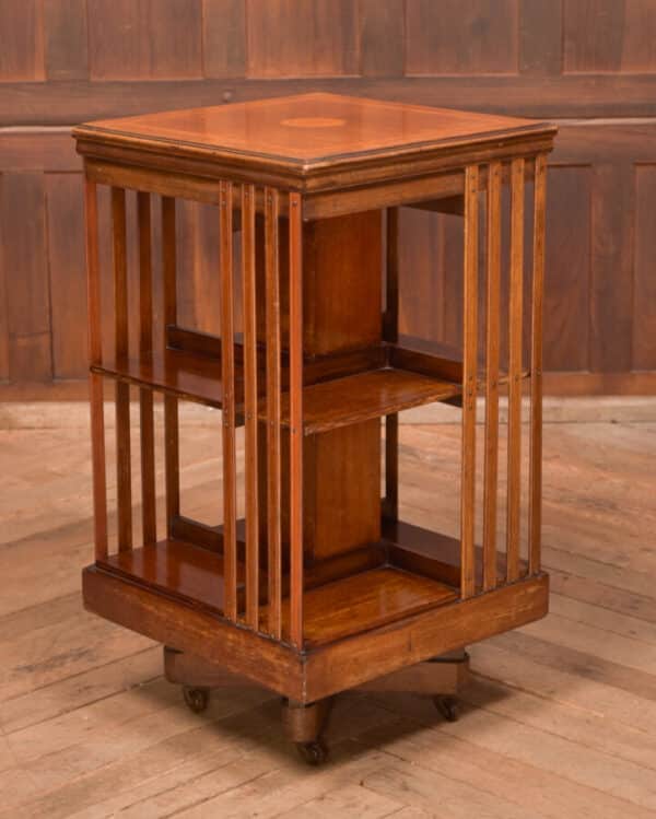 Edwardian Revolving Bookcase SAI2456 Antique Bookcases 10