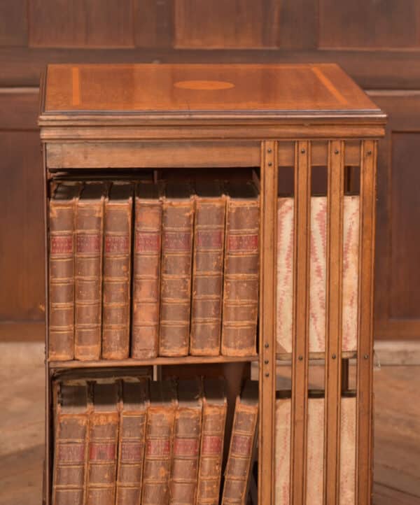 Edwardian Revolving Bookcase SAI2456 Antique Bookcases 4