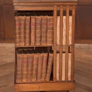 Edwardian Revolving Bookcase SAI2456 Antique Bookcases