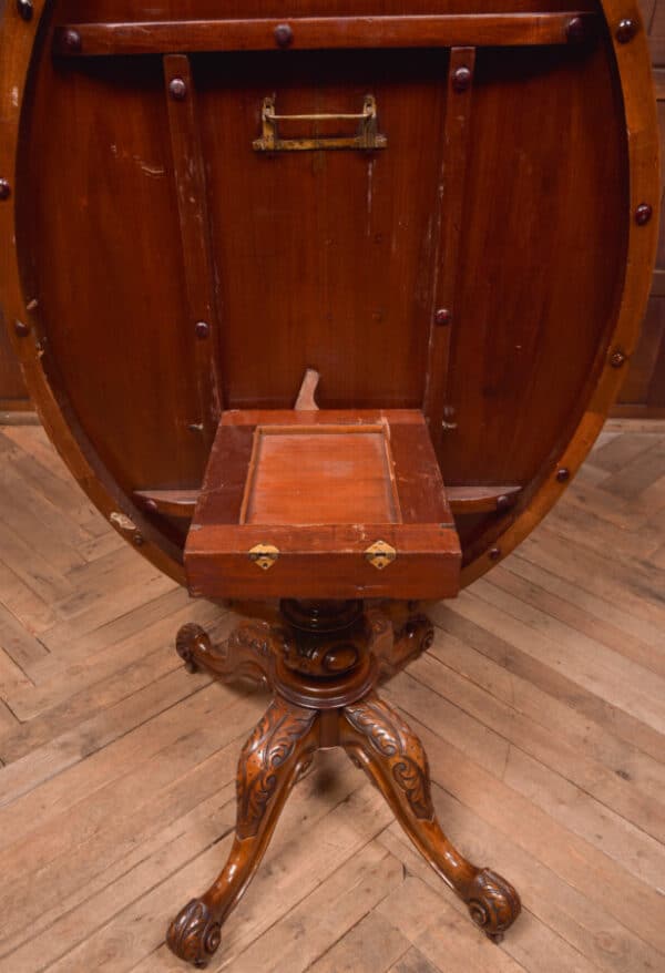 Victorian Snap Top /loo Table SAI2455 Antique Furniture 18