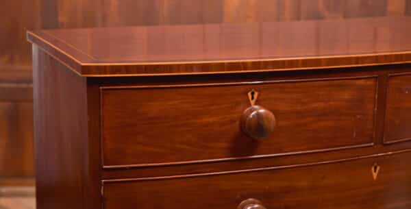 Victorian Bowfront Chest Of Drawers SAI2460 - Image 9