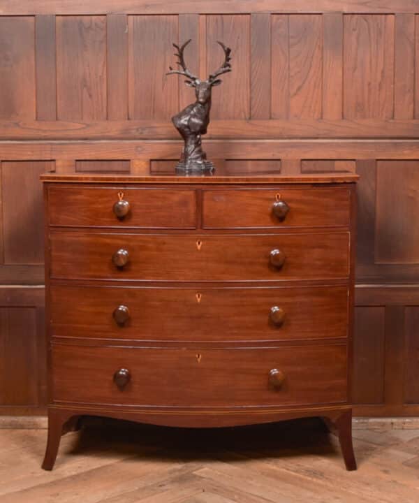 Victorian Bowfront Chest Of Drawers SAI2460