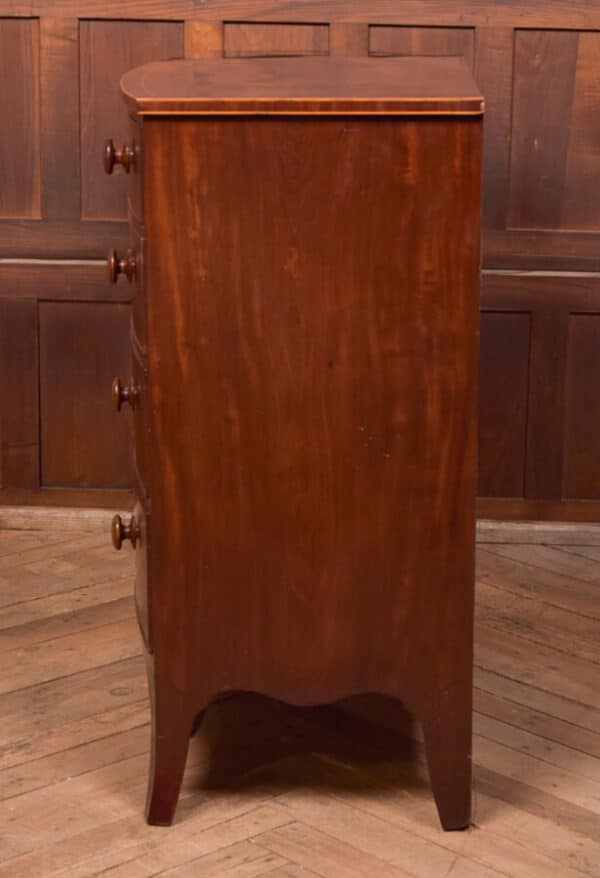 Victorian Bowfront Chest Of Drawers SAI2460 - Image 10