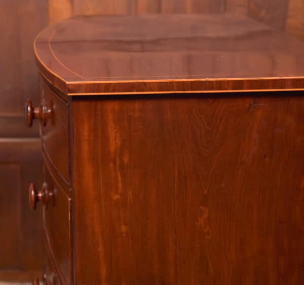 Victorian Bowfront Chest Of Drawers SAI2460 - Image 11
