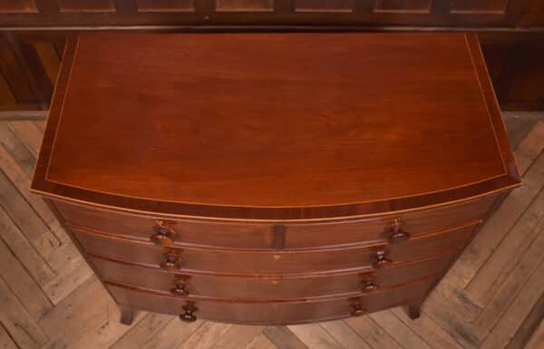 Victorian Bowfront Chest Of Drawers SAI2460 - Image 12