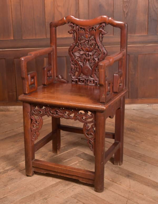 Chinese Lacquered Arm Chair SAI2469 Antique Chairs 3