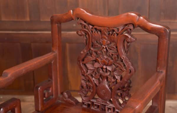 Chinese Lacquered Arm Chair SAI2469 - Image 9