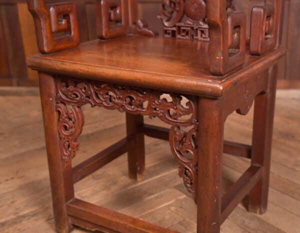 Chinese Lacquered Arm Chair SAI2469 - Image 7