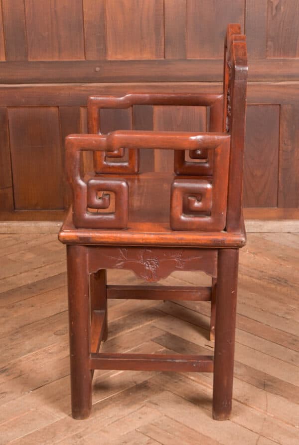 Chinese Lacquered Arm Chair SAI2469 Antique Chairs 8