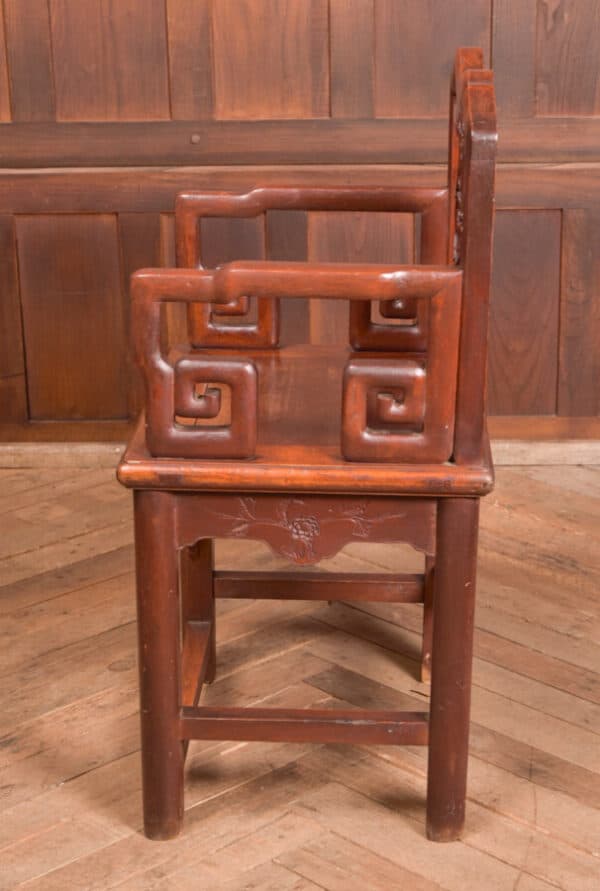 Chinese Lacquered Arm Chair SAI2469 - Image 6