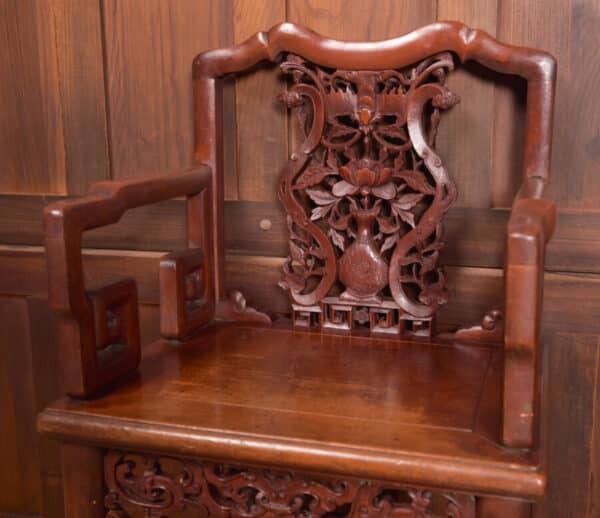Chinese Lacquered Arm Chair SAI2469 Antique Chairs 12
