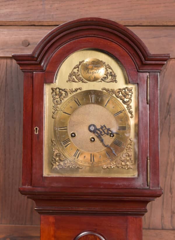 Edwardian Mahogany Grandmother Clock SAI2476 - Image 9