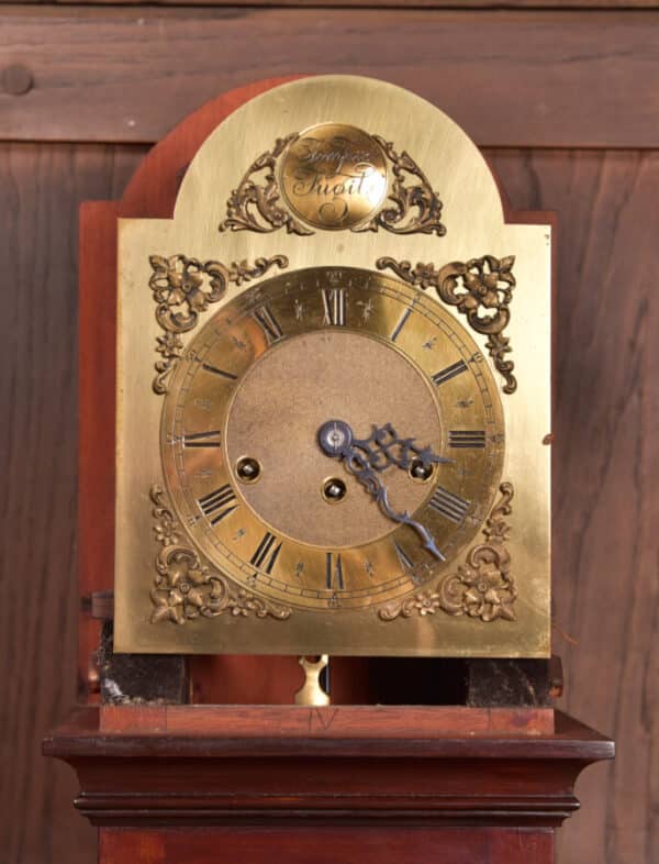 Edwardian Mahogany Grandmother Clock SAI2476 Antique Clocks 8