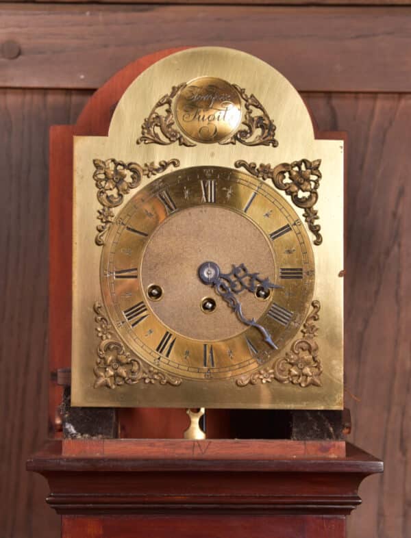 Edwardian Mahogany Grandmother Clock SAI2476 - Image 6