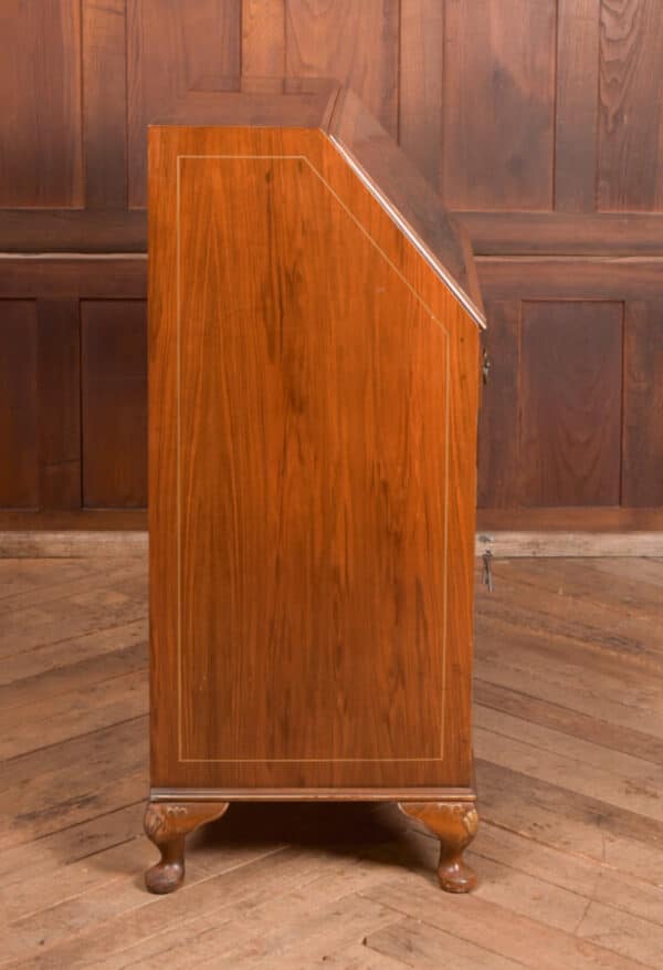 Walnut Chinoiserie Bureau SAI2468 - Image 12
