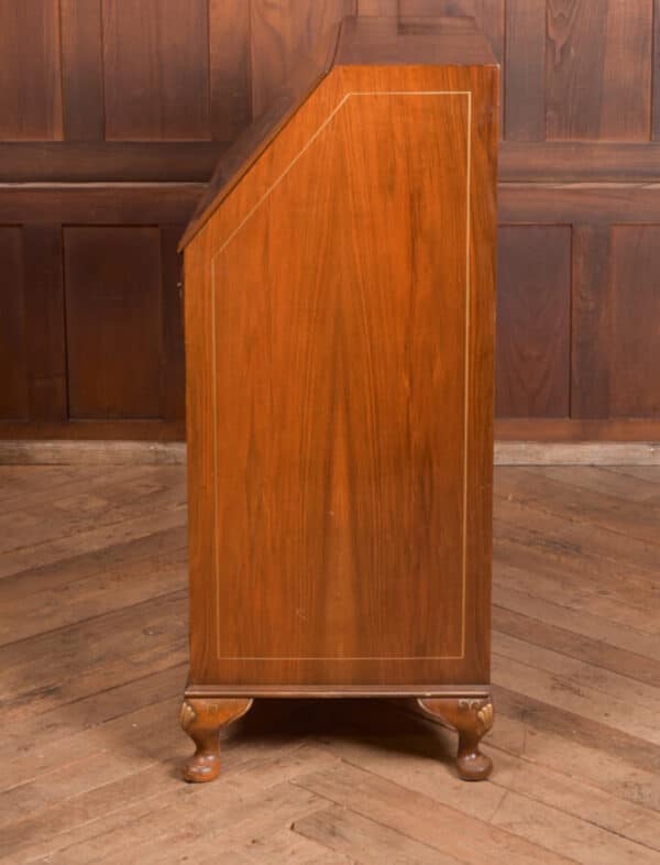 Walnut Chinoiserie Bureau SAI2468 - Image 8