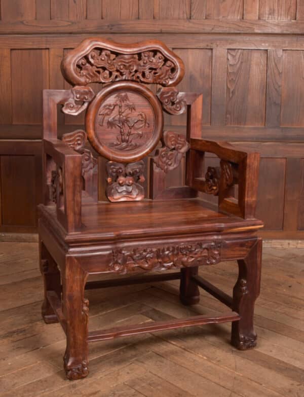 Chinese Hardwood Arm Chair SAI2472 Antique Chairs 8