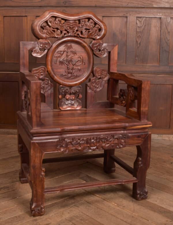 Chinese Hardwood Arm Chair SAI2472 Antique Chairs 3