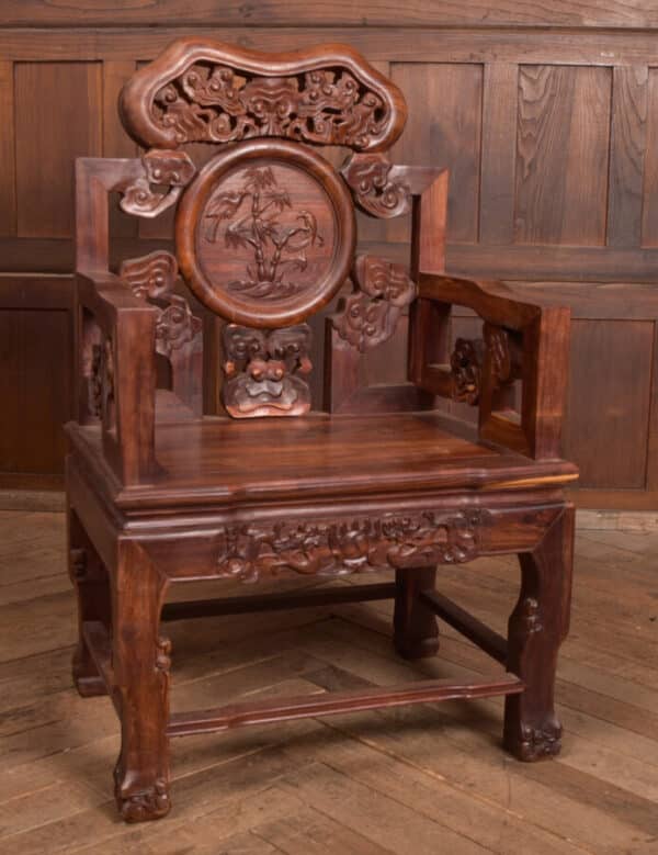 Chinese Hardwood Arm Chair SAI2472