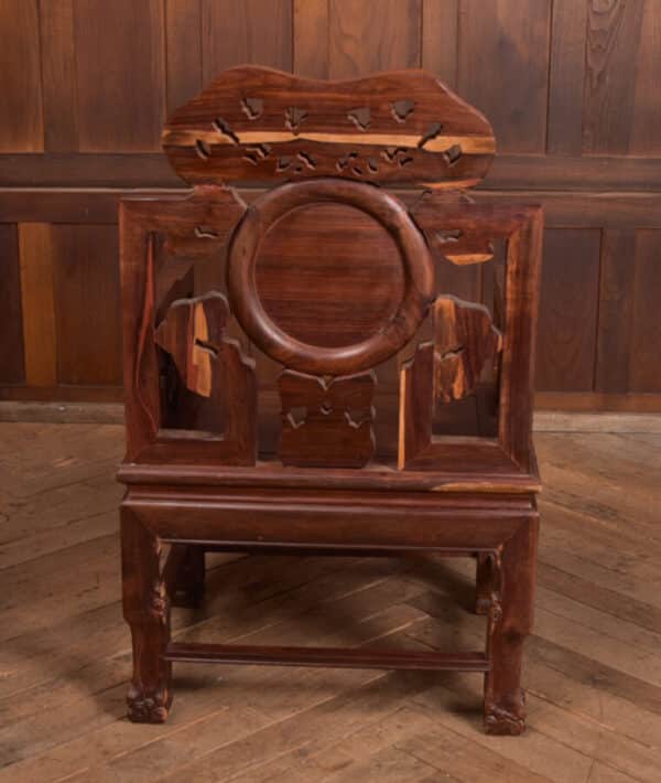 Chinese Hardwood Arm Chair SAI2472 - Image 9