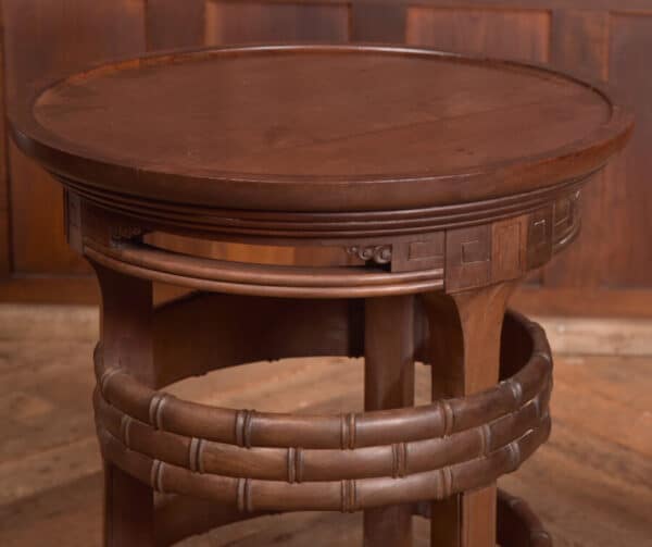 Chinese Hardwood Vase Stand SAI2480 - Image 5