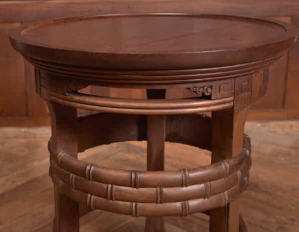 Chinese Hardwood Vase Stand SAI2480 - Image 9