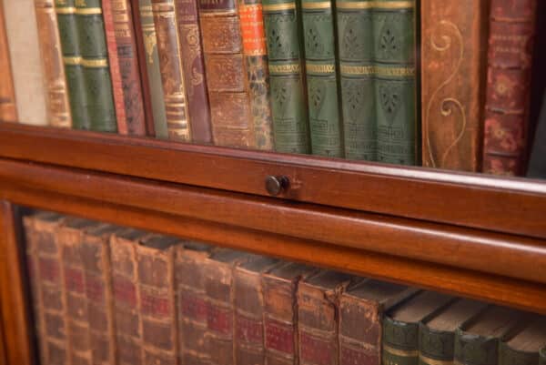Edwardian Kenrick & Jefferson Sectional Bookcase SAI2470 Antique Bookcases 4